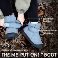 Toasty-Dry Booties | Heather Grey