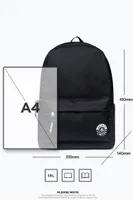 BLACK ENTRY BACKPACK