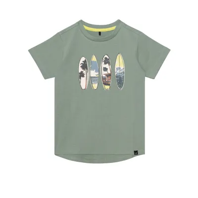 Jersey T-Shirt Greyish-Green