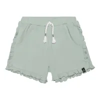 Short With Frill Frosty Green