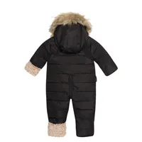 One Piece Baby Car Seat Snowsuit Midnight Black