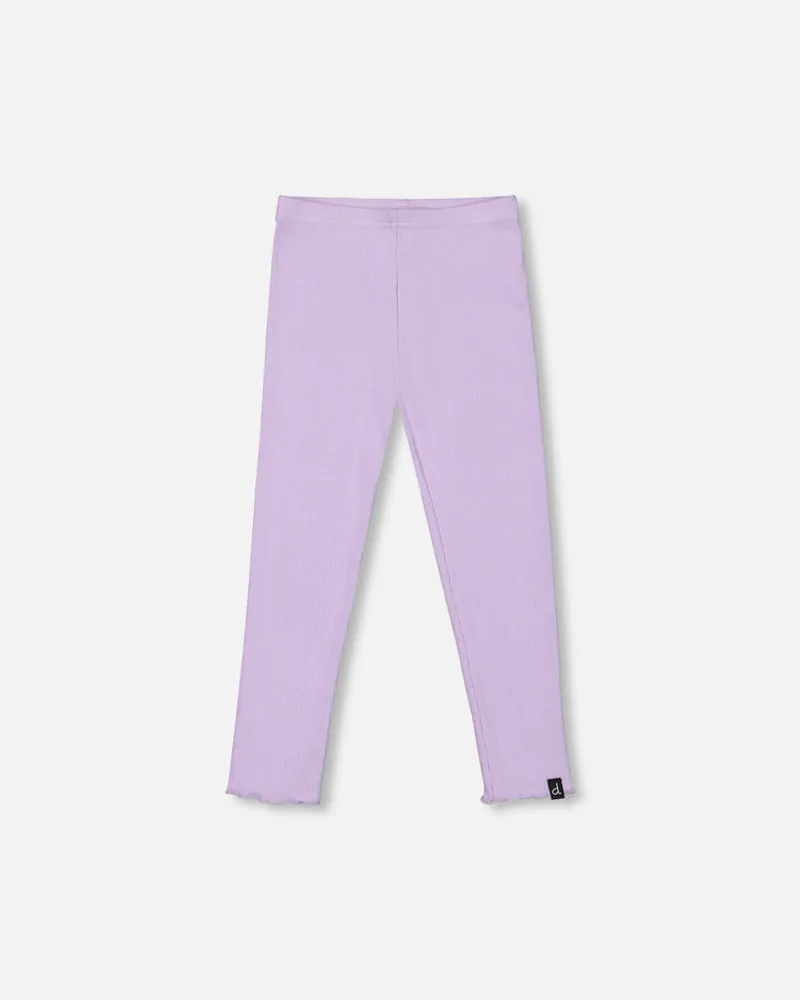 Rib Leggings Lilac