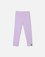 Rib Leggings Lilac