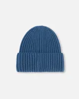 Knit Hat Teal Blue