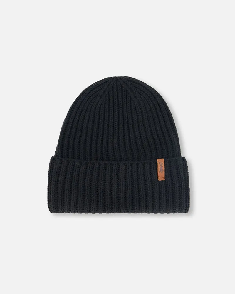 Knit Hat Black