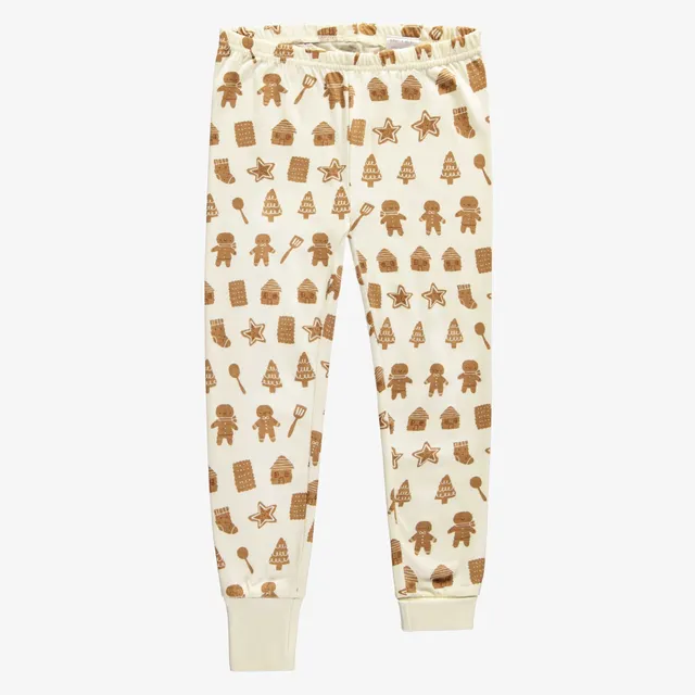 Souris Mini CREAM TWO-PIECE PAJAMA WITH AN ALL OVER PRINT OF