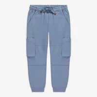 BLUE PANTS RELAXED FIT FRENCH TERRY, CHILD