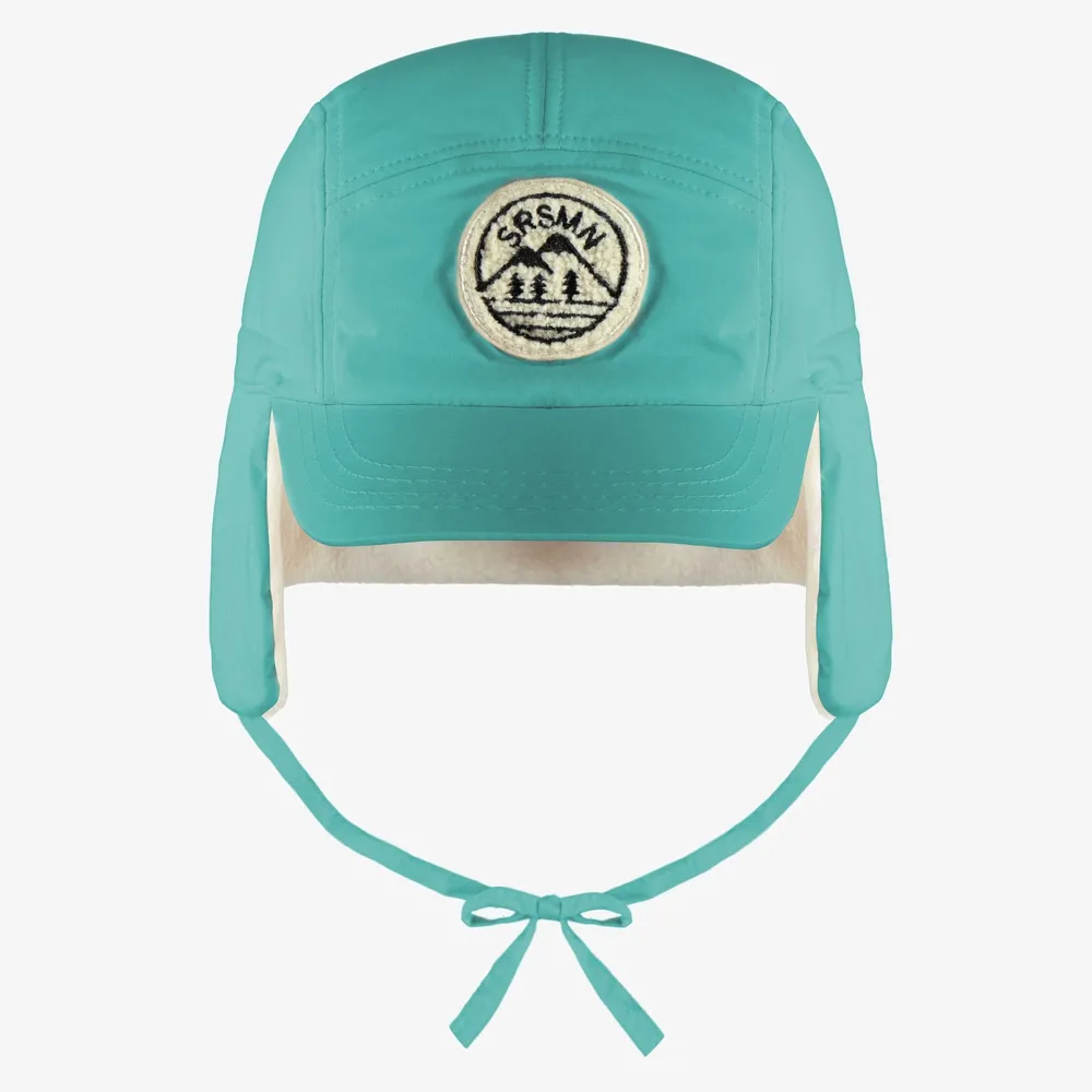 TURQUOISE WINTER CAP NYLON, CHILD