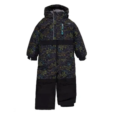 One-piece snowsuit Harry - REFLECTIVE Black