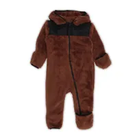 Hooded Suit Baby Taupe