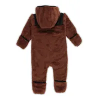 Hooded Suit Baby Taupe