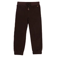 Boys Joggers Brown