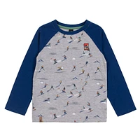 Boys long-sleeved t-shirt Royal