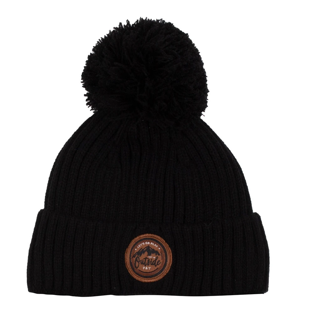 Gregoire Boys Knit Hat Black