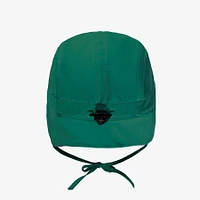 Dark green winter cap nylon, baby