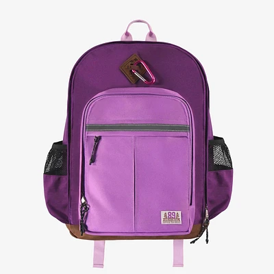 COLOR-BLOCK SCHOOL BAG -16L