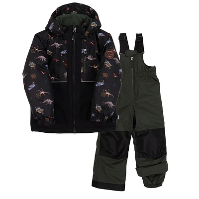 Felix Boys Snowsuit Black