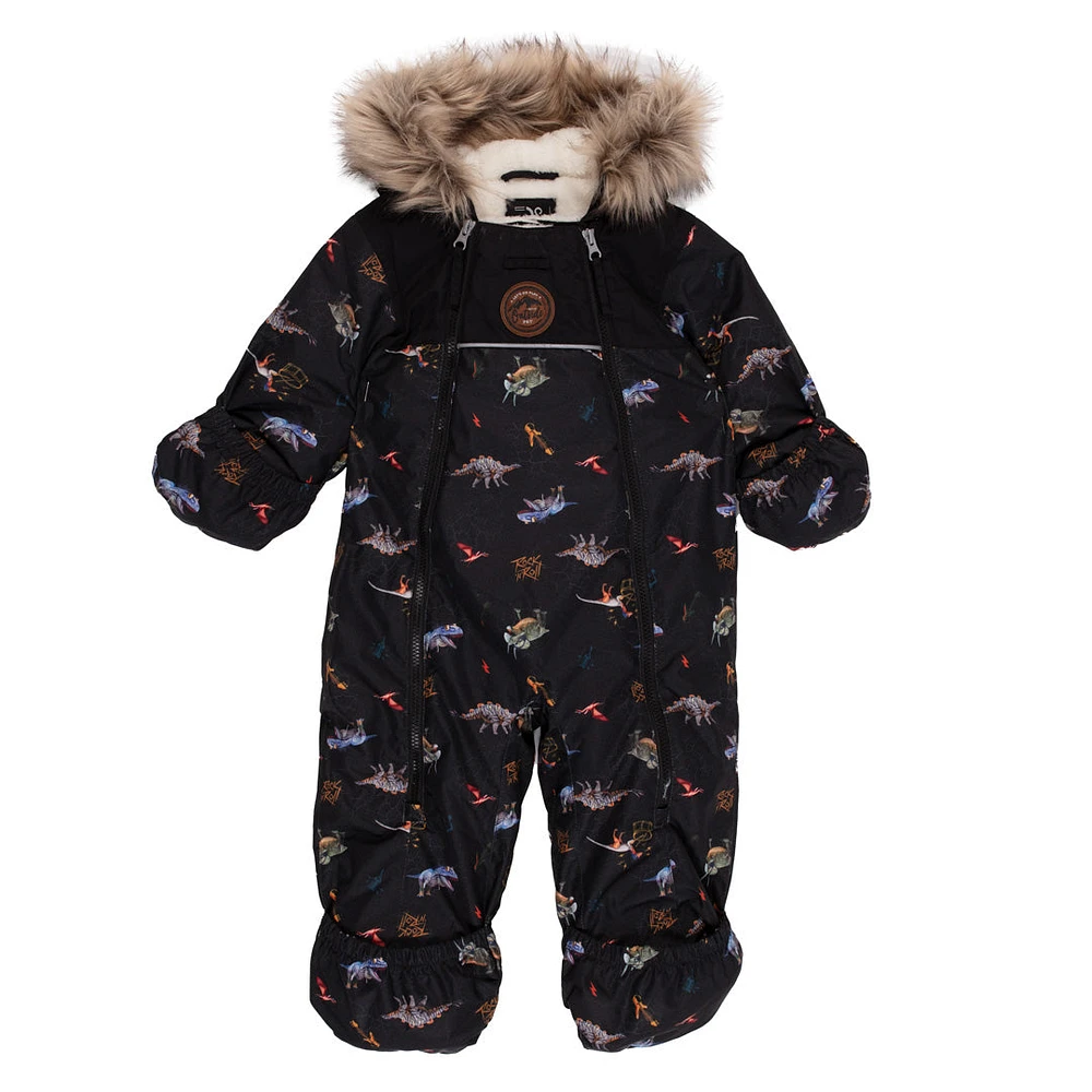 Baby Jayden one-piece snowsuit Boy Black