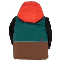 Chris Snowsuit Boys Brown