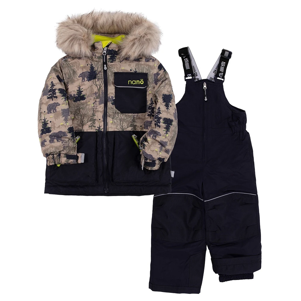 Snowsuit Marco Boys Beige