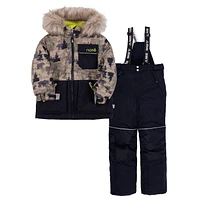 Snowsuit Marco Boys Beige