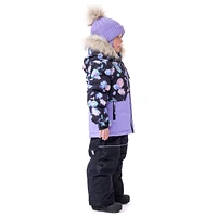 Laetitia Girls Snowsuit Black