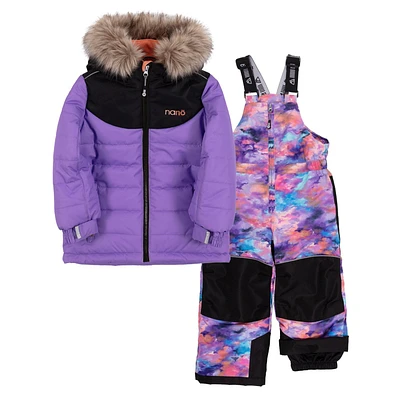 Margot Girls Snowsuit Lilac