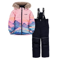 Romy Girls Snowsuit Pale Pink