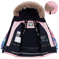 Romy Girls Snowsuit Pale Pink