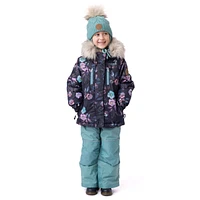 Lea Girls Snowsuit Black