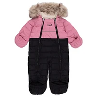 Selena Baby Pink One-Piece Snowsuit