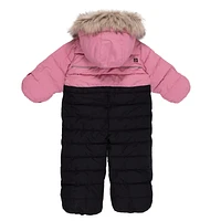 Selena Baby Pink One-Piece Snowsuit