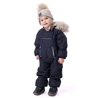 Alix  Baby One-Piece Snowsuit Black