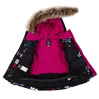 Charlotte Girls' Snowsuit Black