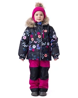 Charlotte Girls' Snowsuit Black