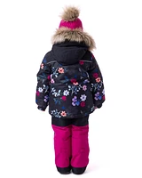 Charlotte Girls' Snowsuit Black