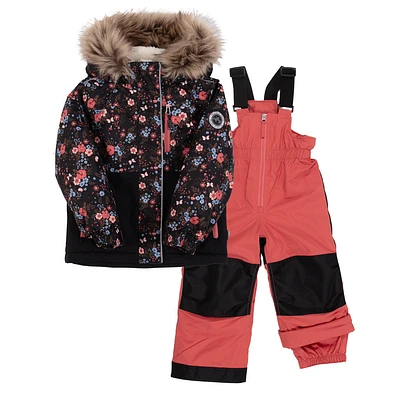 Eloise Girls' Snowsuit Black