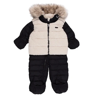 Baby Sam One-Piece Snowsuit Unisex Black