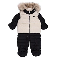 Baby Sam One-Piece Snowsuit Unisex Black