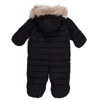 Baby Sam One-Piece Snowsuit Unisex Black