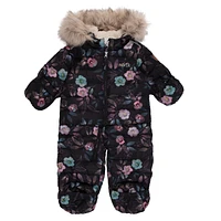 Gisele Baby Girl One-Piece Snowsuit Black