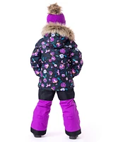 Justine Girls Snowsuit Black