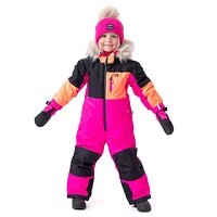 One-piece snowsuit Ariane Girls Fuchsia