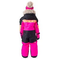 One-piece snowsuit Ariane Girls Fuchsia