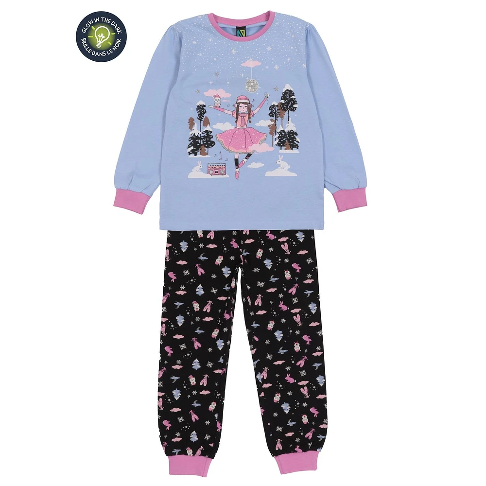 Girls Pajamas Lilac