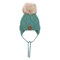 Lea Baby Knit Hat Girl Turquoise