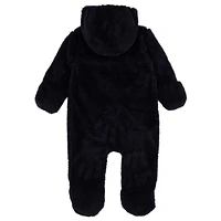 Baby Boy Navy Hooded Jumpsuit