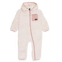 Baby Girls' Ivory Hooded Jumpsuit