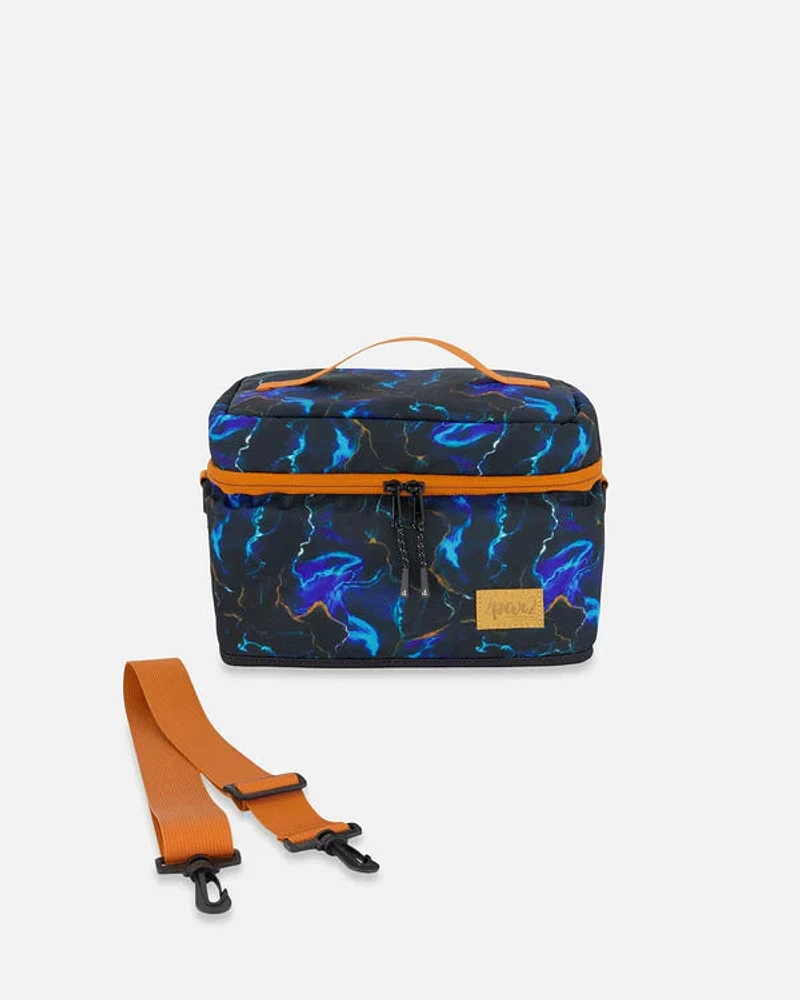 Lunch Box Black Printed Storm