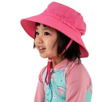 Kids Water Repellent Bucket Hats | Watermelon Pink